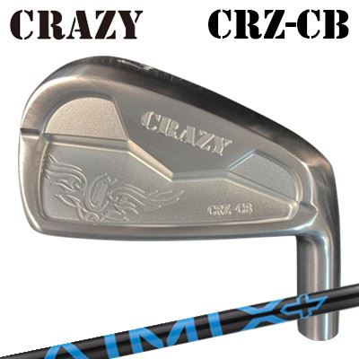 カスタムクラブ 2022年モデル クレイジー CRZ-CB アイアン デザインチューニング アイミックス プラスCRAZY CRZ-CB IRON Design Tuning AIMIX PLUS6本セット(#5～PW)