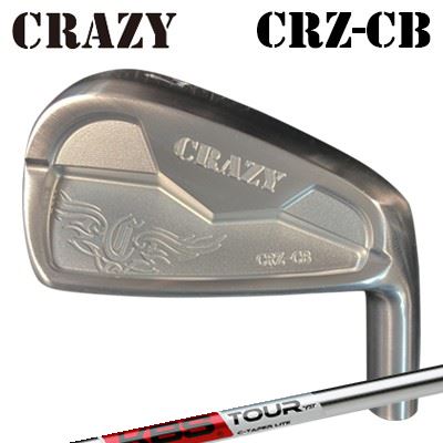 カスタムクラブ 2022年モデル クレイジー CRZ-CB アイアン ケービーエス シーテーパー ライトCRAZY CRZ-CB IRON KBS C-TAPER LITE6本セット(#5～PW)