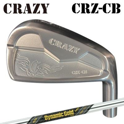 カスタムクラブ 2022年モデル クレイジー CRZ-CB アイアン トゥルーテンパー ダイナミックゴールド ミッド ツアーイシューCRAZY CRZ-CB IRON TrueTemper Dynemic Gold MID TOUR ISSUE6本セット(#5～PW)