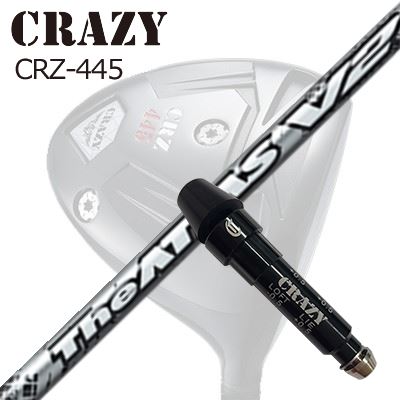 スリーブ付カスタムシャフトクレイジー CRZ-445 ドライバー USTマミヤ ジ アッタス V2SLEEVE & SHAFT for CRAZY CRZ-445 DRIVER UST Mamiya THE ATTAS V2