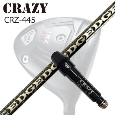 スリーブ付カスタムシャフトクレイジー CRZ-445 ドライバー エッジワークス EG 619-MLSLEEVE & SHAFT for CRAZY CRZ-445 DRIVER EDGEWORKS EG 619-ML