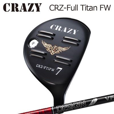 CRAZY CRZ Full Titan FW TOUR AD VFクレイジー CRZ フルチタン フェアウェイウッド ツアーAD VF