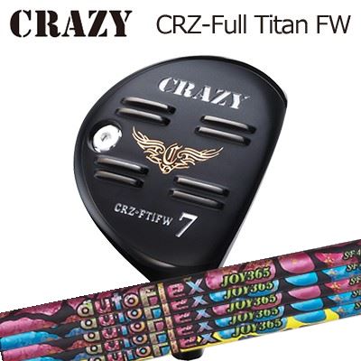 CRAZY CRZ Full Titan FW Auto Flex Shaft JOY365 for FairwayWoodクレイジー CRZ フルチタン フェアウ..