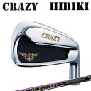 CRAZY HIBIKI Iron GRAND BASSARA IRONクレイジー ヒビキ アイアン グランド バサラ アイアン6本セット(#6〜P/A)