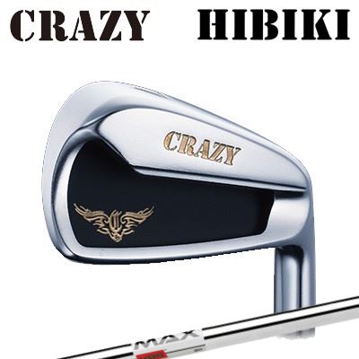 CRAZY HIBIKI Iron KBS MAX80クレイジー ヒビキ アイアン KBS マックス806本セット(#5〜PW)