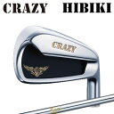 CRAZY HIBIKI Iron N.S.PRO 850GHクレイジー ヒビキ アイアン 日本シャフト NSプロ 850GH6本セット(#5〜PW)