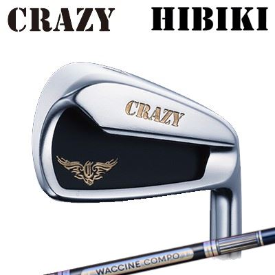 CRAZY HIBIKI Iron WACCINE COMPO GR301 IRクレイジー ヒビキ アイアン ワクチンコンポ GR301 アイアン6本セット(#...