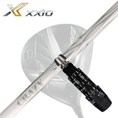 XXIO eks Driver用 スリーブ付カスタムシャフト CRAZY ARROW New Designゼクシオ エックス ドライバー用スリーブ付シャフト クレイジー アロー(新デザイン)