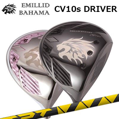 EMILLID BAHAMA CARLVINSON CV-10s DRIVERTPT Driver Shaft:Nitro RangeHEADエミリッドバハマ史上最も慣性モーメント数値が大きいモデル。シャローバック設計により、低重心となり打ち出し角が大きくなり、高弾道で力強いボールを打ち出すことができる。また、慣性モーメントが大きいというメリットは非常に直進性が高いことである。よって、サイドスピンが激減し大きな飛距離を生みだすことができる。重心角も大きく、捕まりが良いということも特徴のひとつである。プロゴルファーからビギナーまで幅広い層のゴルファーに対応するオールラウンドドライバーといえるモデル。SPECIFICATION※付属品:専用ヘッドカバー、トルクレンチSHAFTTPT Driver Shaft：Nitro Range軽さと低トルクを両立。スパインレス構造で精密に振り抜く「軽硬」シャフトNitro Rangeは、軽量でありながらトルクを抑えた、TPTが「軽硬」と位置付けるドライバー用シャフト。軽快に振り抜ける重量設計と、インパクトでの余分なねじれを抑える特性を組み合わせ、スピードを生かしながら安定した弾道を狙える設計です。Power Rangeとは打感や音も異なり、Nitro独自のフィーリングを備えています。TPTでは、カーボンファイバーから作られるプリプレグに1平方メートルあたりわずか15gという極薄素材を使用。さらに製造工程を完全自動化することで、一般的なシャフトで生じる「スパイン」を持たない構造を実現しています。シャフト全周の特性を均一化することで、向きによる挙動差を抑え、しなりと復元を設計どおりに引き出しやすいのが特徴です。軽量シャフトの振りやすさは欲しいものの、トルクの大きさやインパクト時の頼りなさは抑えたいゴルファーにマッチ。Hiは打ち出しを確保しやすく、Loはより低い弾道を狙う設計となっており、ヘッドスピードや求める弾道に合わせたフィッティングが可能です。COSMETICSPECIFICATION※Hi・Loでは重量、トルク、剛性分布、打ち出し角、スピン量などの特性が異なります。適正スペックはヘッドスピードやスイング、求める弾道によって異なります。※スペック数値と実際の商品とは多少の誤差が生じる場合があります。GRIP【標準グリップ】※グリップ重量には製品公差がございますのでご了承下さい。※ロゴ無グリップを装着の際はロゴ向きのご指定は頂けません。※バックラインなしのグリップはバックラインのあり/なしのご指定はいただけません。※カスタム対応グリップは予告なく変更になる場合があります。エミリッドバハマ カールビンソン CV-10s ドライバーTPT ドライバーシャフト ニトロレンジご注文についてご注文の流れカラー/ロフトを選択してください。シャフトの種類、フレックスを選択してください。シャフトロゴの向きを選択してください。クラブ長を選択してください。バランスを選択してください。グリップを選択してください(標準グリップまたは別注)。グリップロゴの向きを選択してください。ソケットを選択してください。買い物カゴに入れ、通常のお買い物と同じようにお手続きください。※必ずshop@os-golf.comからのメールを受信できるようにしてください。※価格に標準グリップの代金は含まれていますが、別のグリップをご希望の場合は別途グリップ代金が必要となります。※通常はご注文確定後2週間程度での発送となります。※カスタムモデルですので、代金先払いとさせていただきます。また、スペック決定後のキャンセルはできません。ご了承ください。※メーカー欠品の為、納期が大幅に遅れる場合はメールにてご連絡いたします。その際はご注文をキャンセルすることが可能です。カスタムクラブはお客様のご要望に合わせて工房で組み上げます。それぞれ異なる商品ですので、ご注文後のキャンセルはできません。また、代引き決済も対応しておりません。ご理解、ご協力よろしくお願いします。