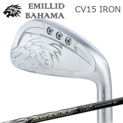 カスタムクラブ エミリッドバハマ カールビンソン CV15 アイアン USTマミヤ アッタス FF アイアンEMILLID BAHAMA CARLVINSON CV15 IRON UST Mamiya ATTAS FF IRON単品～7本セット(#5～GW)
