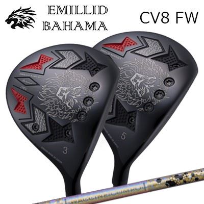 ९/EMILLID BAHAMA CARLVINSON CV8 FAIRWAY WOOD WACCINE COMPO GR38p...