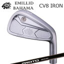 カスタムクラブ EMILLID BAHAMA CARLVINSON CV8 IRON CRAZY PROTO 1-Flex IRONエミリッドバハマ カールビン...