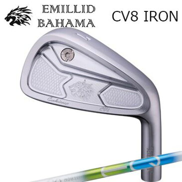 カスタムクラブ EMILLID BAHAMA CARLVINSON CV8 IRON Design Tuning MOEBIUS EQ IXエミリッドバハマ カールビンソン CV8 アイアン デザインチューニング メビウス EQ IX アイアン/6本セット(#5〜PW)