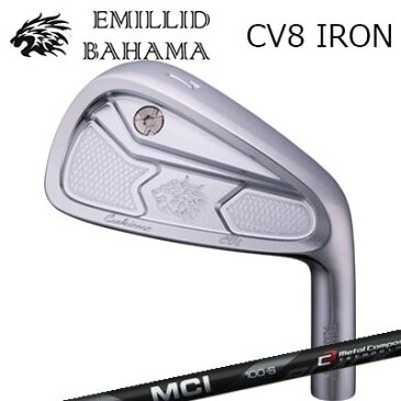 カスタムクラブ EMILLID BAHAMA CARLVINSON CV8 IRON FUJIKURA MCI ブラックエミリッドバハマ カールビンソン CV8 アイアン フジクラ　MCI ブラック/6本セット(#5〜PW)