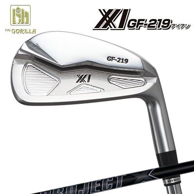 GORILLA XX1 GF-219 Iron PROJECT X ALL BLACK ֥륨å GF-219  ץX ֥å6ܥå(#5PW)