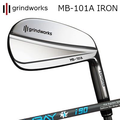 カスタムクラブ グラインドワークス MB-101A 鍛造アイアン ファイアーエクスプレス スピリッツ アンバイアイアンGRINDWORKS MB-101A Forged IRON Fire Express Spirits AMBAY IRON/6本セット(#5〜PW)