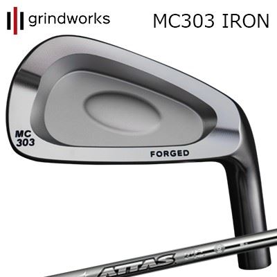 カスタムクラブ グラインドワークス MC303 鍛造アイアン USTマミヤ アッタス アイアン 115GRINDWORKS MC303 Forged IRON UST Mamiya ATTAS IRON 115/6本セット( 5〜PW)