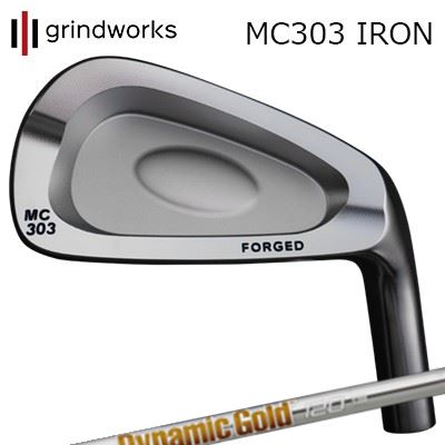 カスタムクラブ グラインドワークス MC303 鍛造アイアン トゥルーテンパー ダイナミックゴールド 95/105/120GRINDWORKS MC303 Forged IRON True Temper Dynamic Gold 95/105/120/6本セット(#5〜PW)