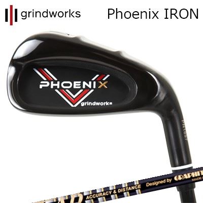 カスタムクラブ グラインドワークス フェニックス アイアン ツアーAD アイアン 105/115GRINDWORKS Phoenix IRON TOUR AD 105/115/5本セット(#7〜PW・AW)