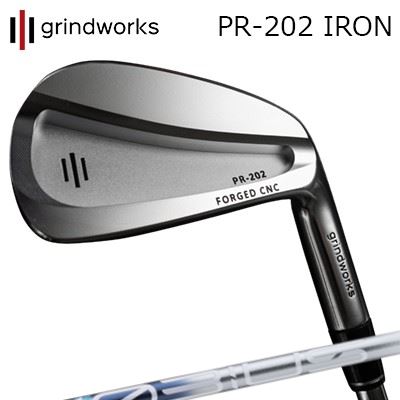 grindworks PR-202 Forged CNC IRONDesign Tuning MOEBIUS LIQUID IXHEADパトリック・リードとコラボして開発されたアイアンパトリック・リードの要望に基づいて開発された、弾道がわずかに高くミスに対する許容性を持ちながら、インパクト時にヘッドをできるだけ直角に保ちアイアンが芝ときれいに相互作用できるアイアンです。重心を低く保つためのやや重厚なソールと、打感をマッスルバックに近づけるためのやや厚みのあるキャビティエリアとコンパクトでシャープなヘッド形状を備えたシンプルなキャビティデザインは、ショットのイマジネーションを掻き立てます。SPECIFICATION※製品は数値スペックと若干の誤差が生じる場合があります。※R＆Aルールに準拠※右利きのみSHAFTDesign Tuning MOEBIUS LIQUID IXUT/アイアンはLIQUIDシリーズのシャフト特性に合わせ設計を全面刷新。最適なウェイトフローと一貫したフィーリングを提供いたします。最適な弾道とサイドスピンの軽減で安定したスコアメイクに貢献いたします。COSMETICSPECIFICATIONGRIP【グラインドワークスカスタム用グリップ】 グラインドワークス PR-202 鍛造キャビティアイアンデザインチューニング メビウス リキッド IXカスタムオーダーについてご注文の流れシャフトの種類、フレックスを選択してください。シャフトロゴの向きを選択してくださいクラブ長を選択してくださいバランスを選択してくださいグリップを選択してください(モデル・カラー・バックライン・口径)グリップロゴの向きを選択してください番手を追加購入される際は、追加される番手をチェックしてください ※別途代金が必要です買い物カゴに入れ、通常のお買い物と同じようにお手続きください※必ずshop@os-golf.comからのメールを受信できるようにしてください。※価格に標準グリップの代金は含まれていますが、別のグリップをご希望の場合は別途グリップ代金が必要となります。※通常はご注文後、10日～14日程度での発送となります。※カスタムモデルですので、代金先払いとさせていただきます。また、スペック決定後のキャンセルはできません。ご了承ください。※メーカー欠品の為、納期が大幅に遅れる場合はメールにてご連絡いたします。その際はご注文をキャンセルすることが可能です。※その他のシャフトをご希望のお客様は、電話(079-430-2568)またはメール(shop@os-golf.com)にてお問い合わせください。オプションを選択して追加番手をご購入いただけますが、追加番手をご購入いただく場合1本あたり\48,500(税別)の追加代金が発生いたします。ご購入金額がご注文時の買い物かごに表示される金額とは異なることがありますのでご了承ください。カスタムクラブはお客様のご要望に合わせて工房で組み上げます。それぞれ異なる商品ですので、ご注文後のキャンセルはできません。また、代引き決済も対応しておりません。ご理解、ご協力よろしくお願いします。