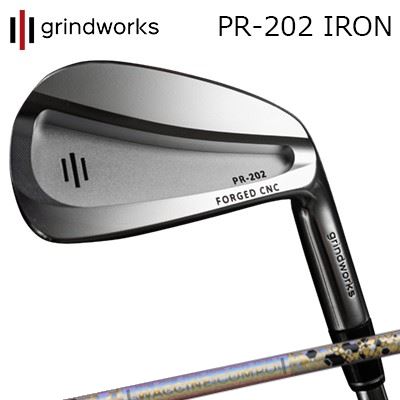 カスタムクラブ グラインドワークス PR-202 鍛造CNCアイアン ワクチンコンポ GR38プレミアム アイアンGRINDWORKS PR-202 Forge...