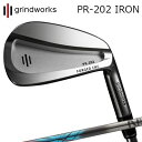 カスタムクラブ グラインドワークス PR-202 鍛造CNCアイアン デザインチューニング ゼロクロス IronGRINDWORKS PR-202 Forged...