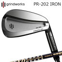 カスタムクラブ グラインドワークス PR-202 鍛造CNCアイアン ツアーAD アイアン 105/115GRINDWORKS PR-202 Forged CN...