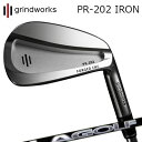 カスタムクラブ グラインドワークス PR-202 鍛造CNCアイアン LAゴルフ LシリーズGRINDWORKS PR-202 Forged CNC IRON ...