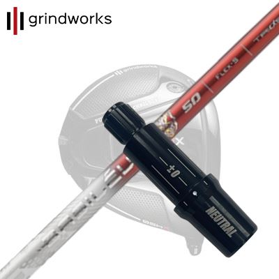 グラインドワークス イクイノックス ドライバー用 純正スリーブ付カスタムシャフト バシレウス トライ..