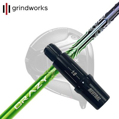 グラインドワークス イクイノックス ドライバー用 純正スリーブ付カスタムシャフト クレイジー レヴgrindworks CUSTOM SHAFT for Equinox DRIVER CRAZY LEV