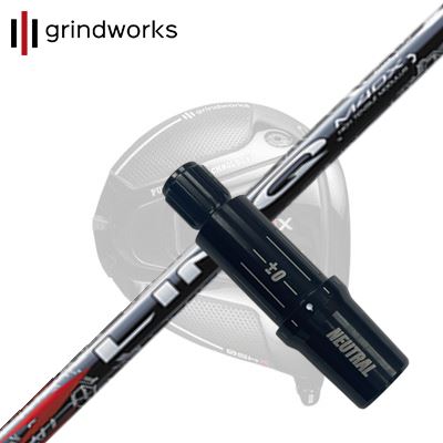グラインドワークス イクイノックス ドライバー用 純正スリーブ付カスタムシャフト USTマミヤ リンク レッドEXgrindworks CUSTOM SHAFT for Equinox DRIVER UST Mamiya LIN-Q RED EX