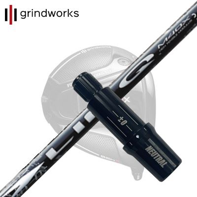 グラインドワークス イクイノックス ドライバー用 純正スリーブ付カスタムシャフト USTマミヤ リンク ホワイトEXgrindworks CUSTOM SHAFT for Equinox DRIVER UST Mamiya LIN-Q WHITE EX