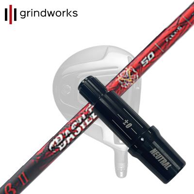 グラインドワークス イクイノックス フェアウェイウッド用 純正スリーブ付カスタムシャフト バシレウス ベータ2grindworks CUSTOM SHAFT for Equinox FW BASILEUS β II