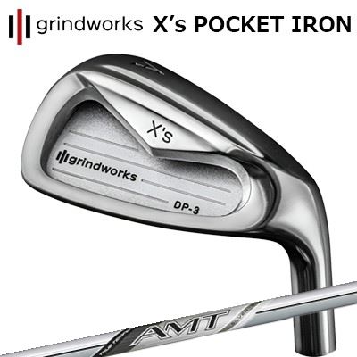 Rakuten - カスタムクラブ グラインドワークス X's ポケット アイアン エーエムティー シルバーGRINDWORKS X's POCKET IRON AMT SILVER6本セット(#6～AW)、7本セット(#5～AW)