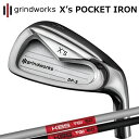 JX^Nu OCh[NX X's |Pbg ACA KBS cA[ Ot@Cg ACAGRINDWORKS X's POCKET IRON KBS TOUR GRPHITE IRON TGI/5{Zbg(#6`PW)