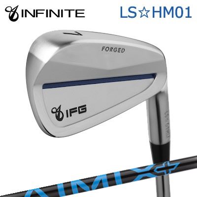 IFG LS☆HM01 IRONDesign Tuning AIMIX PLUSHEAD打感と打ちやすさのハーフマッスルマッスルの厚い打感とキャビティーの打ちやすさを両立したハーフマッスルデザイン。P.W.F. Design (Playability. Weight. Flow)番手ごとに求められる性能になるよう肉厚を設計。ロングアイアンは球を捉えやすくヒールウェイト、ミドルアイアンはセンター、ショートアイアンはトウウェイトの肉厚フロー設計。スペックSHAFTDESIGN TUNING AIMIX PLUS IRON（アイアン用カーボンシャフト）最新アイアンヘッドに合わせて先端剛性を最適化。吹け上がりを抑え、高強弾道へAIMIX PLUS IRONは、最新アイアンヘッドの性能を引き出すために先端剛性を最適化した、アイアン用カーボンシャフトです。前モデルの設計思想を継承しながら、スピン量を適正化し、過剰な吹け上がりを抑えることで、安定した高強弾道を狙います。重量帯ごとに詳細な調整を施し、重量級モデルはインパクトでヘッドを押し込む挙動、中軽量モデルは先端のしなりでボールを拾いやすい挙動を追求。カーボン素材の特性を活かし、距離のばらつきを抑えながら、狙い澄ましたショットへ導く次世代アイアンシャフトです。COSMETICSPECIFICATION※スペック数値と実際の商品とは多少の誤差が生じる場合があります。GRIP【標準カスタム用グリップ】 ※グリップ重量には製品公差がございますのでご了承下さい。※ロゴ無グリップを装着の際はロゴ向きのご指定は頂けません。※バックラインなしのグリップはバックラインのあり/なしのご指定はいただけません。※カスタム対応グリップは予告なく変更になる場合があります。インフィニット LS 01HM アイアンデザインチューニング アイミックス プラスカスタムオーダーについてご注文の流れシャフトの種類、フレックスを選択してください。クラブ長を選択してくださいバランスを選択してくださいグリップを選択してくださいグリップロゴの向きを選択してください。追加番手を購入される場合は、該当の番手を「購入する」に変更してください※別途代金が必要です買い物カゴに入れ、通常のお買い物と同じようにお手続きください。※必ずshop@os-golf.comからのメールを受信できるようにしてください。※価格に標準グリップの代金は含まれていますが、別のグリップをご希望の場合は別途グリップ代金が必要となります。※通常はご注文後、10日～14日程度での発送となります。※カスタムモデルですので、代金先払いとさせていただきます。また、スペック決定後のキャンセルはできません。ご了承ください。※メーカー欠品の為、納期が大幅に遅れる場合はメールにてご連絡いたします。その際はご注文をキャンセルすることが可能です。※その他のシャフトをご希望のお客様は、電話(079-430-2568)またはメール(shop@os-golf.com)にてお問い合わせください。オプションを選択して追加番手をご購入いただけますが、追加番手をご購入いただく場合1本あたり\33,500(税別)の追加代金が発生いたします。ご購入金額がご注文時の買い物かごに表示される金額とは異なりますのでご了承ください。カスタムクラブはお客様のご要望に合わせて工房で組み上げます。それぞれ異なる商品ですので、ご注文後のキャンセルはできません。また、代引き決済も対応しておりません。ご理解、ご協力よろしくお願いします。