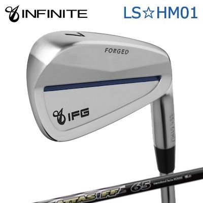 カスタムクラブ IFG LS HM01 IRON UST Mamiya ATTAS FF IRONインフィニット LS☆HM01 アイアン USTマミヤ アッタス FF アイアン/6本セット(#5〜PW)