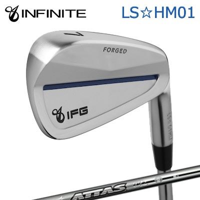 カスタムクラブ IFG LS HM01 IRON UST Mamiya ATTAS IRON 40-80インフィニット LS☆HM01 アイアン USTマミヤ アッタス アイアン 40-80/6本セット(#5〜PW)