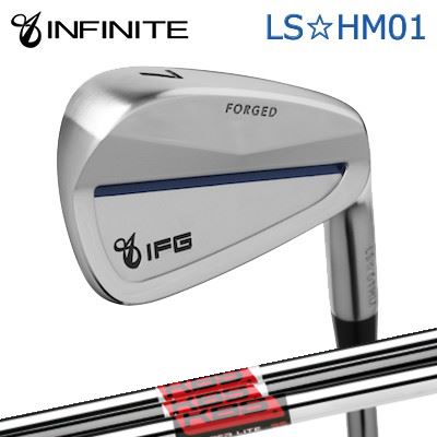 カスタムクラブ IFG LS HM01 IRON KBS S-TAPER/S-TAPER Black PVD/S-TAPER LITEインフィニット LS☆HM01 アイアン KBS エステーパー(マネーテーパー)/ブラックPVD/ライト6本セット(#5～PW)