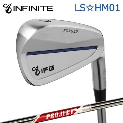 カスタムクラブ IFG LS HM01 IRON PROJECT X REDインフィニット LS☆HM01 アイアン プロジェクトエックス レッド6本セット(#5～PW)