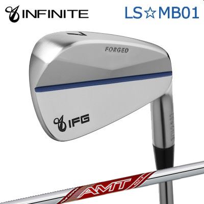 カスタムクラブ IFG LS MB01 IRON AMT REDインフィニット LS☆MB01 アイアン エーエムティー レッド6本セット(#5～PW)