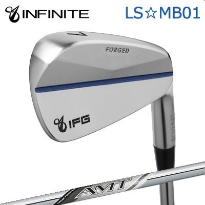カスタムクラブ IFG LS MB01 IRON AMT SILVERインフィニット LS☆MB01 アイアン エーエムティー シルバー6本セット(#5～PW)