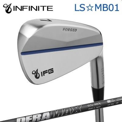 カスタムクラブ IFG LS MB01 IRON DERAMAX 03 Ironインフィニット LS☆MB01 アイアン オリムピック デラマックス 03シリーズ アイアン6本セット(#5～PW)