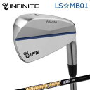 カスタムクラブ IFG LS MB01 IRON True Temper Dynamic Gold 105 ONYX BLACKインフィニット LS☆MB01 ...