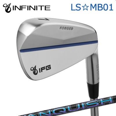 カスタムクラブ IFG LS MB01 IRON VANQUISH IRONインフィニット LS☆MB01 アイアン 三菱ケミカル バンキッシュ アイアン6本セット(#5～PW)