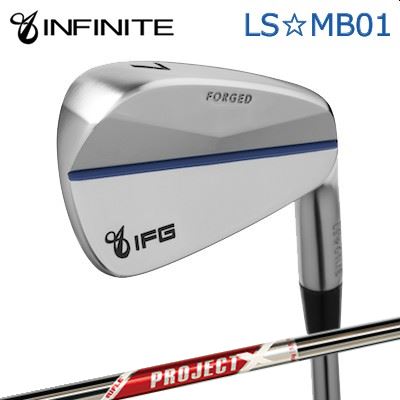 カスタムクラブ IFG LS MB01 IRON PROJECT X REDインフィニット LS☆MB01 アイアン プロジェクトエックス レッド6本セット(#5～PW)