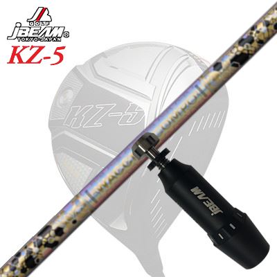 メーカー純正スリーブ/JBEAM ZY-MAX/KZ-5/JLIDEN YS-01 DRIVER用 スリーブ付シャフト WACCINE COMPO GR38premium DRジェイビーム ZY-MAX/KZ-5/Jライデン YS-01 ドライバー用 スリーブ付シャフト ワクチンコンポ GR38プレミアム ドライバー