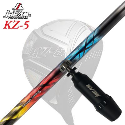 メーカー純正スリーブJBEAM ZY-MAX/KZ-5 DRIVER用 スリーブ付シャフト Design Tuning ZERO XROSS DWジ..