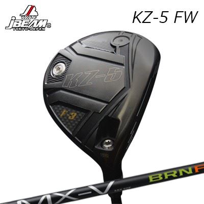 カスタムクラブ/2021年モデル/ジェイビーム KZ-5 フェアウェイウッド ミステリー FSP MX-V BRNFJBEAM KZ-5 FW FSP MX-V BRNF