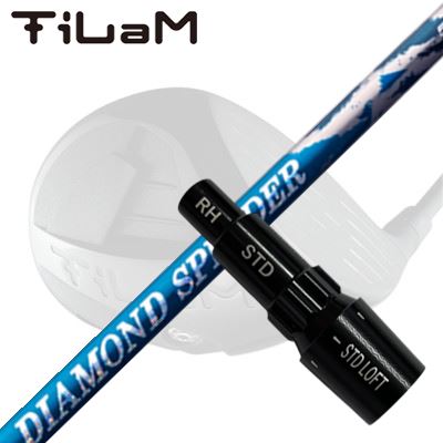 KLプランニング ティラム ドライバー用 純正スリーブ付カスタムシャフト フジクラ ダイヤモンド スピーダーCUSTOM SHAFT for TiLaM DRIVER FUJIKURA NEW DIAMOND SPEEDER